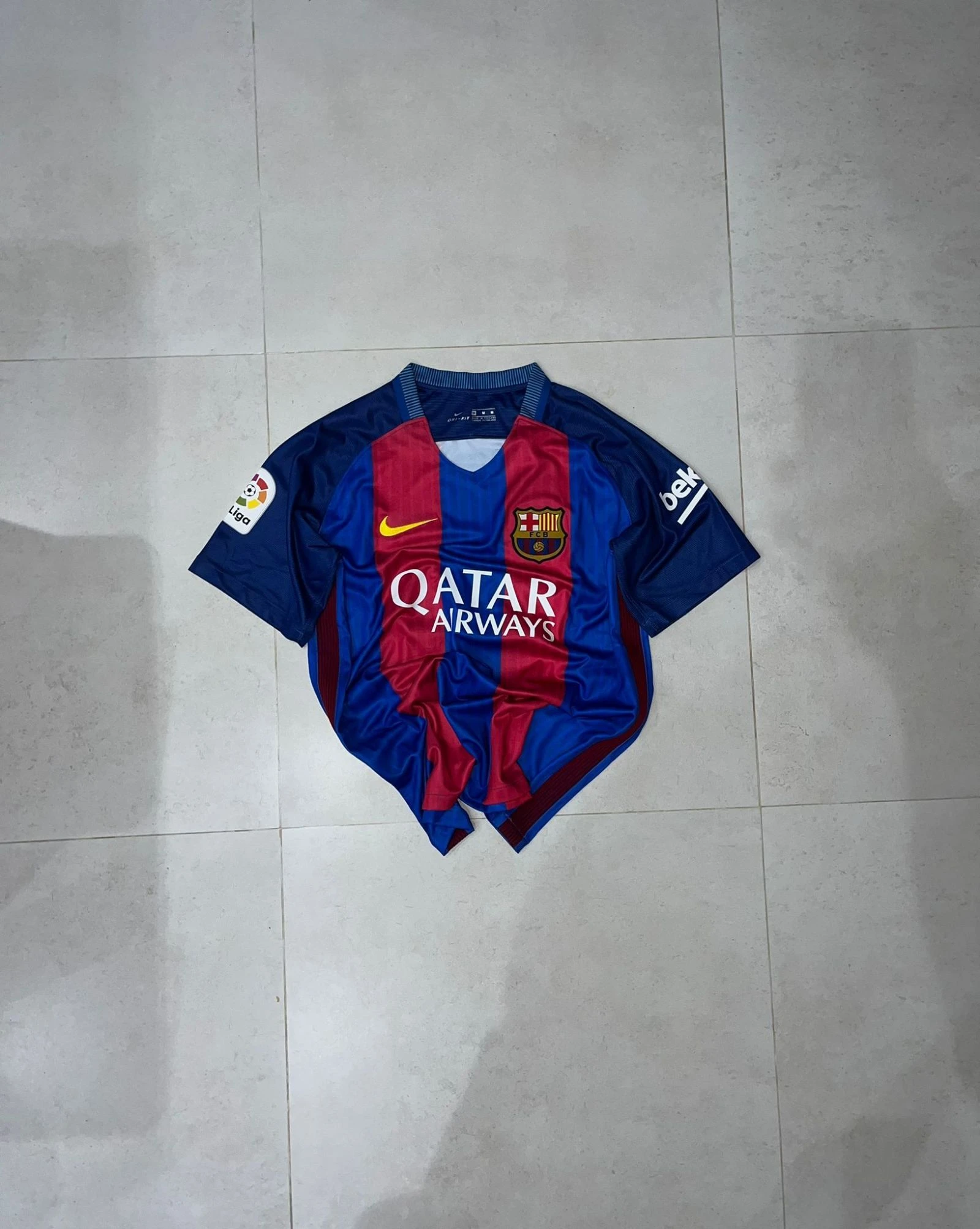 Camiseta FC Barcelona versión retro (temporada 2016/17)